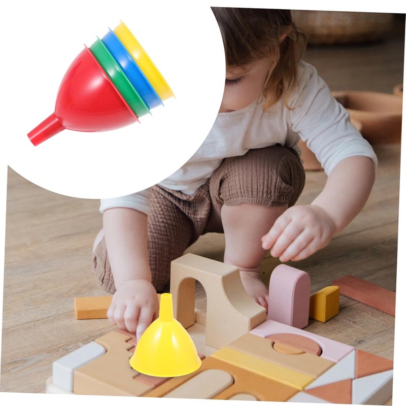 Plastic Micro Mini Funnels 50pcs For Liquid Solid Separation Science Experiments - Image 5